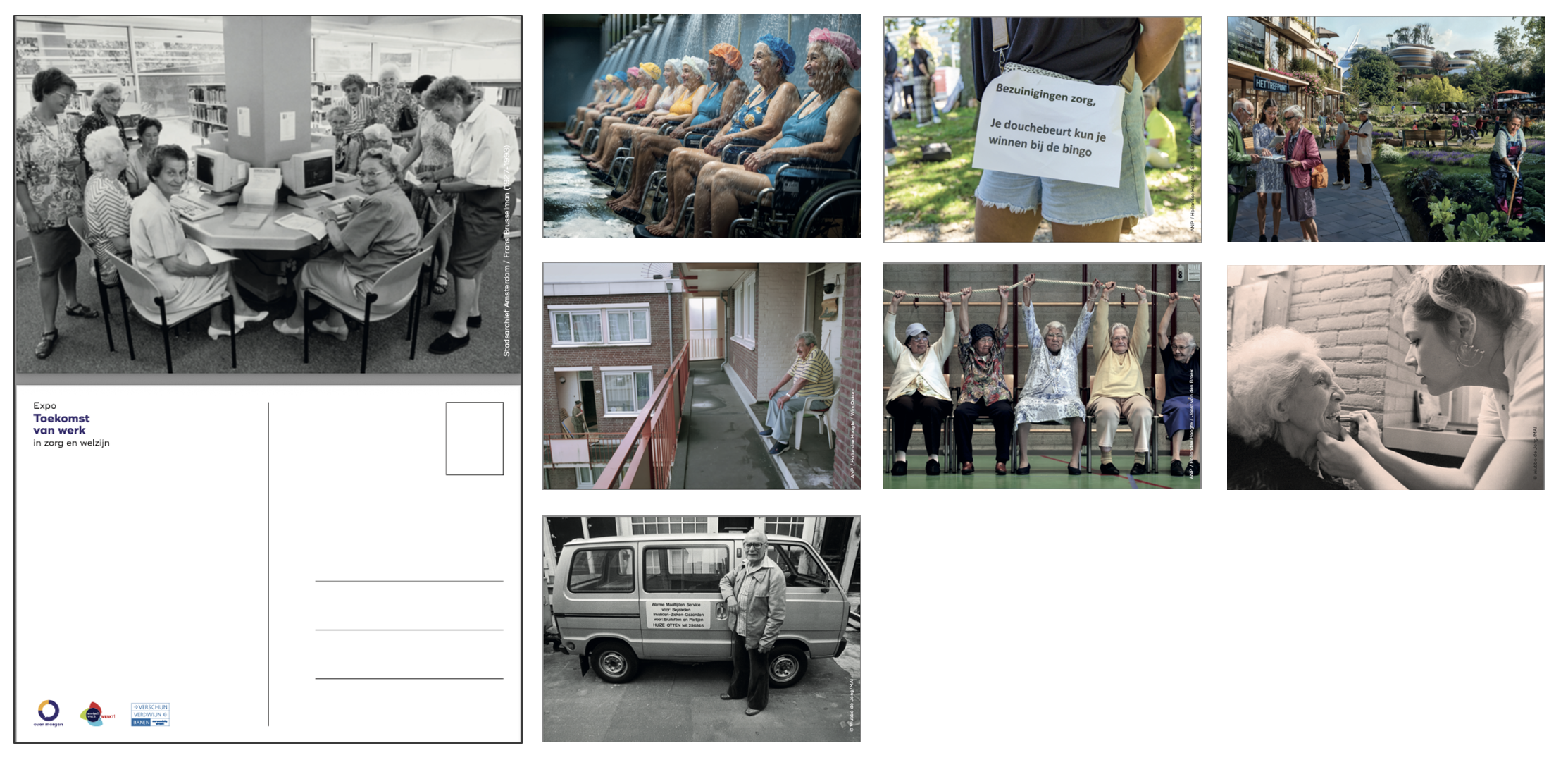 Ansichtkaarten Expo Toekomst van werk